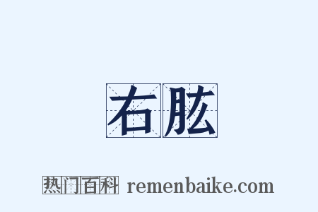 右肱是什么意思的图片